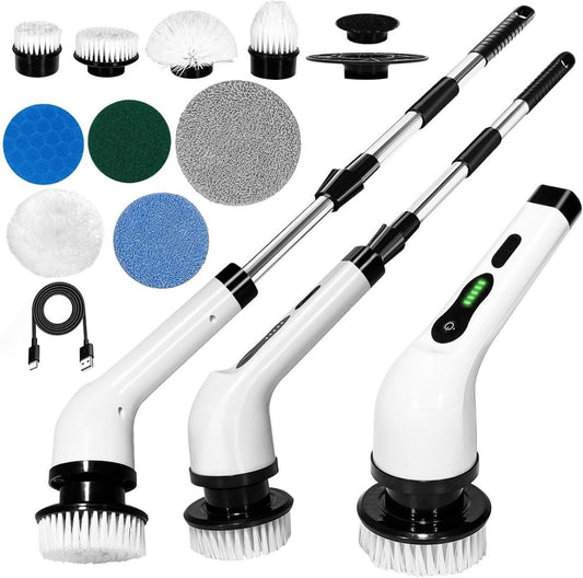 9 in 1 Cordless Spin Scrubber