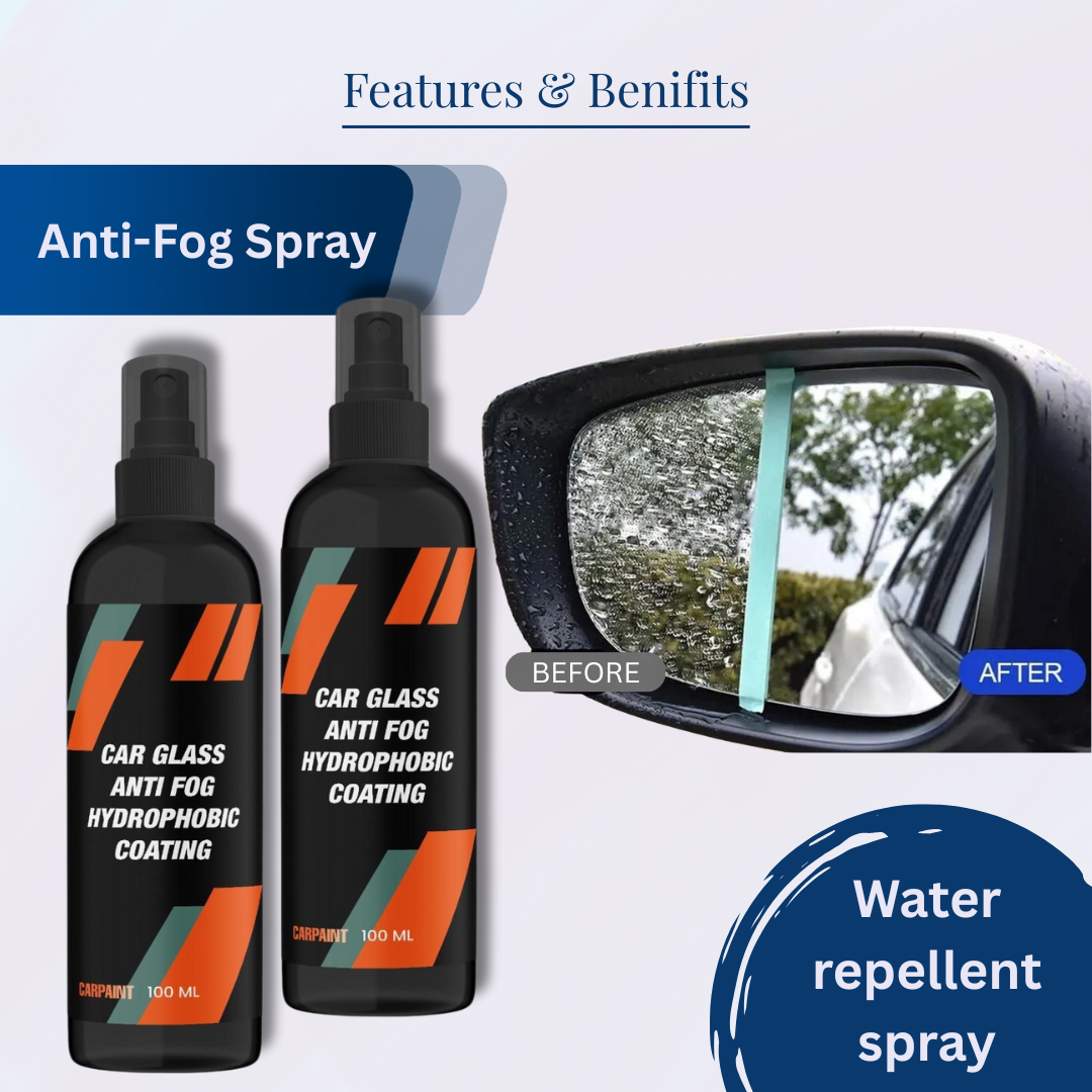 No Blur Glass Coating - Next-Gen Glass Cleaning