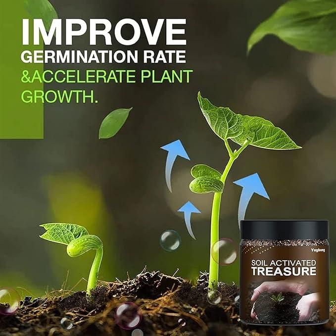 SoilProtein™ -Improves soil health-Plants grow 10x better- Free Hosta seeds+Growth serum+2 packs of soil protein (pack of 1999, now only at 599)
