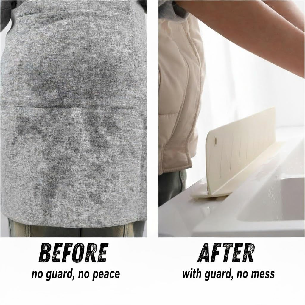 Splash Proof Gaurd- No more water Spills- No more slipping on the floor