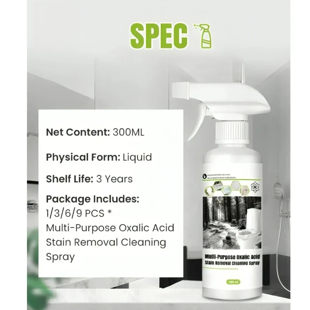 MagicOxaAcid™ 5 in 1 Surface Cleaner (Buy 1 Get 1 Free)- Removes limescale, Hard water stains