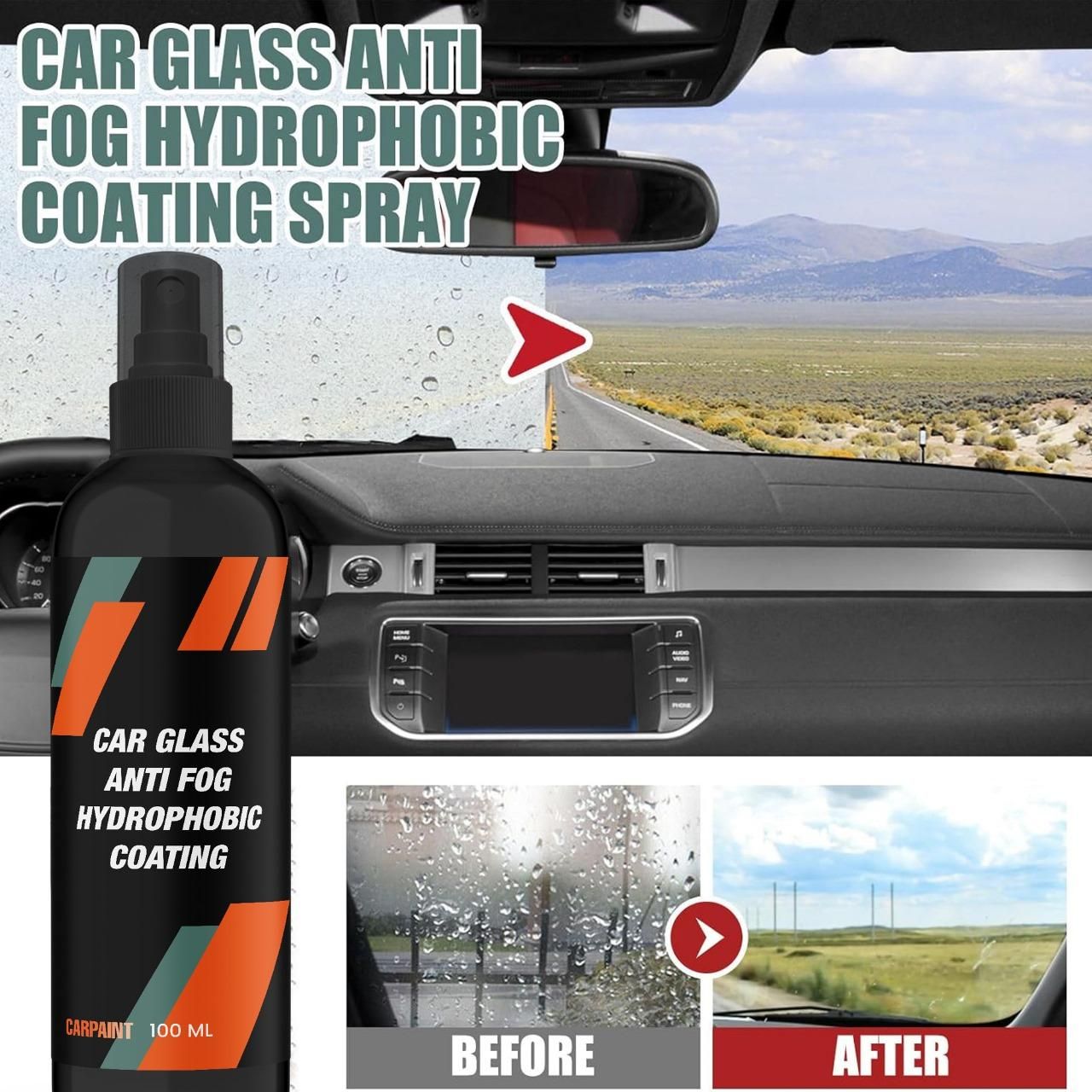 No Blur Glass Coating - Next-Gen Glass Cleaning