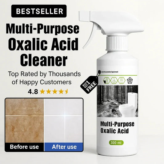 MagicOxaAcid™ 5 in 1 Surface Cleaner (Buy 1 Get 1 Free)- Removes limescale, Hard water stains