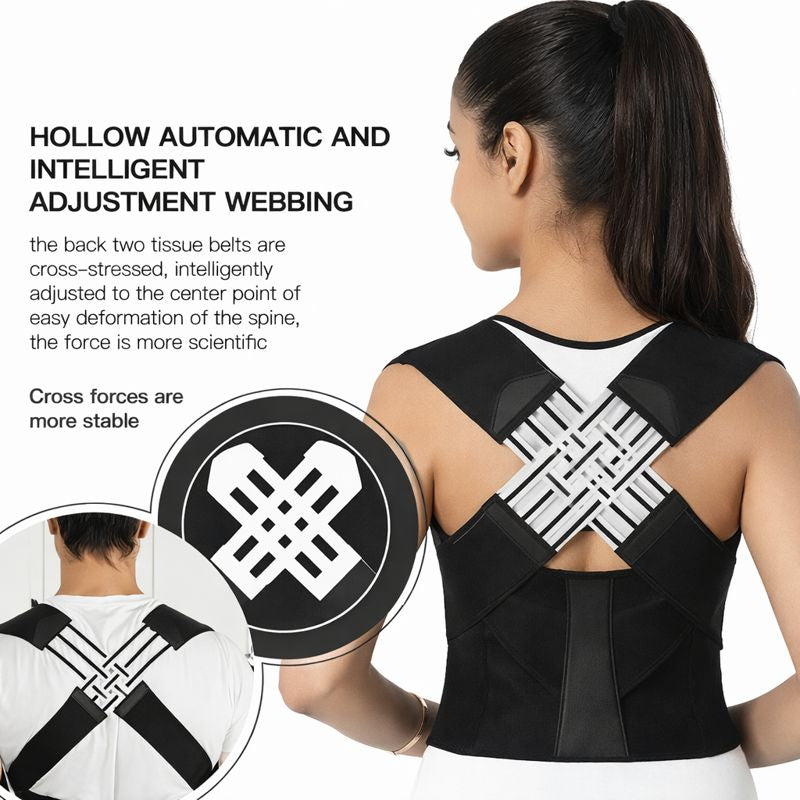 OrthoBack™ Back Support Belt for Desk Workers | Relieves Neck & Shoulder Pain (FREE GIFTS ON EVERY ORDER)