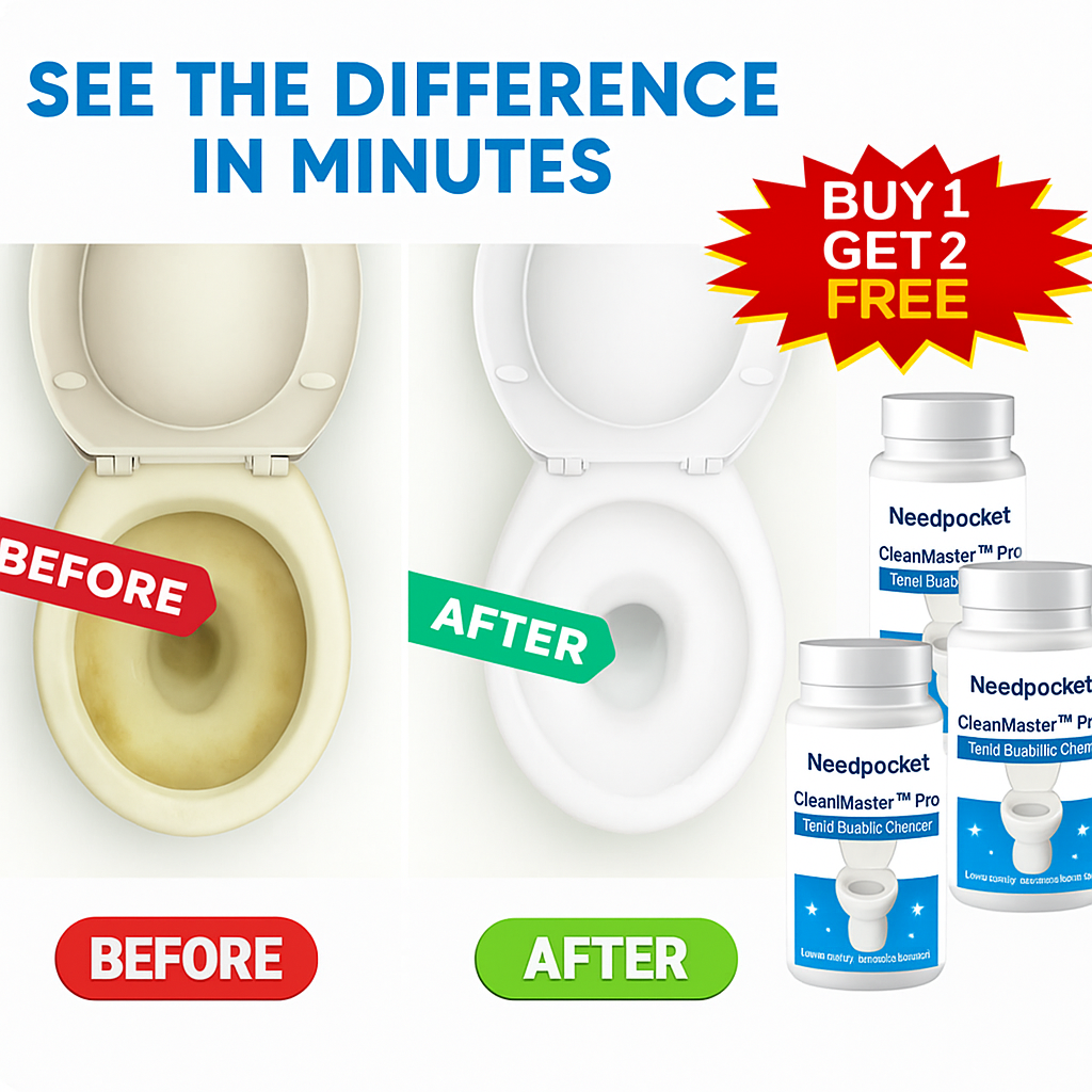CleanMaster Toilet Bubble Cleaner (BUY 1 GET 2 FREE)