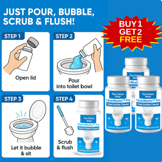 CleanMaster Toilet Bubble Cleaner (BUY 1 GET 2 FREE)