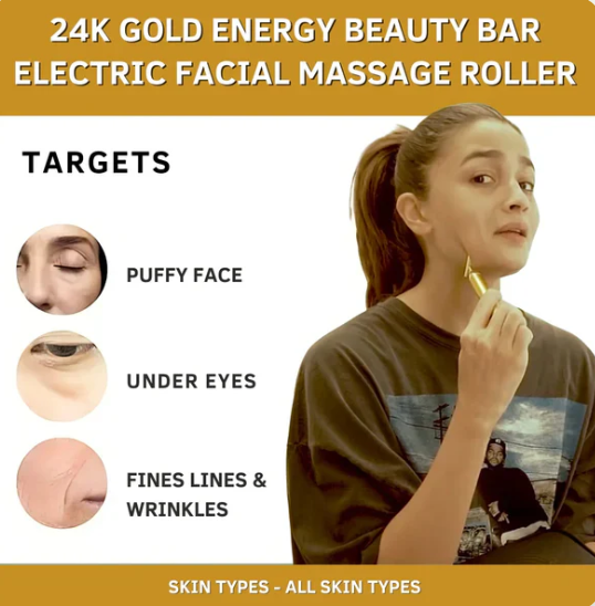 24K Gold  FaceLift™ Massage Roller
