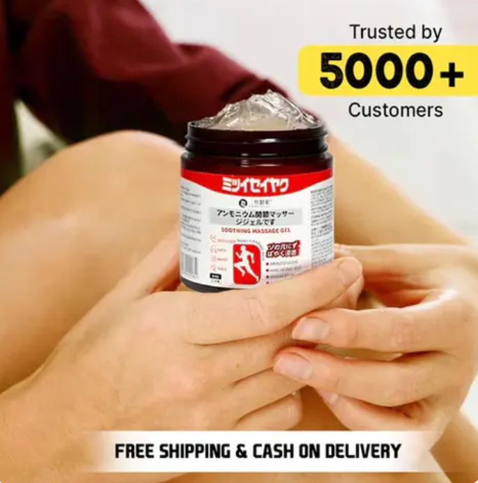 QuickRelief™ - Japanese Instant Pain Relief Soothing Massage Gel 🌸✨ (Buy 1 Get 1 Free🔥🔥)