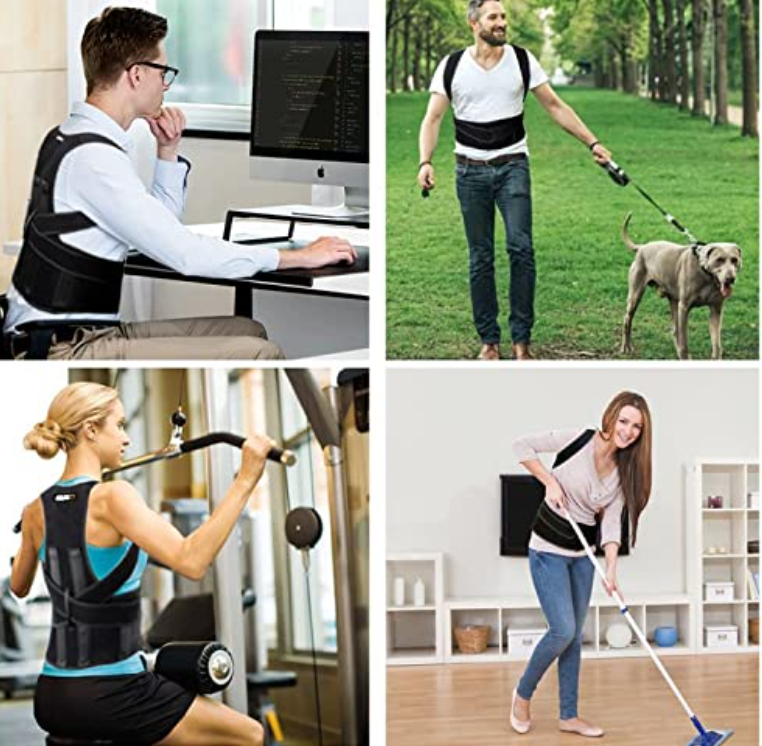 OrthoBack™ Back Support Belt for Desk Workers | Relieves Neck & Shoulder Pain (FREE GIFTS ON EVERY ORDER)